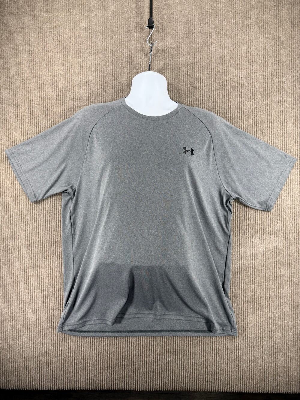 Under Armour UA Velocity 2.0 Short Sleeve Training Tee Gray 2XL